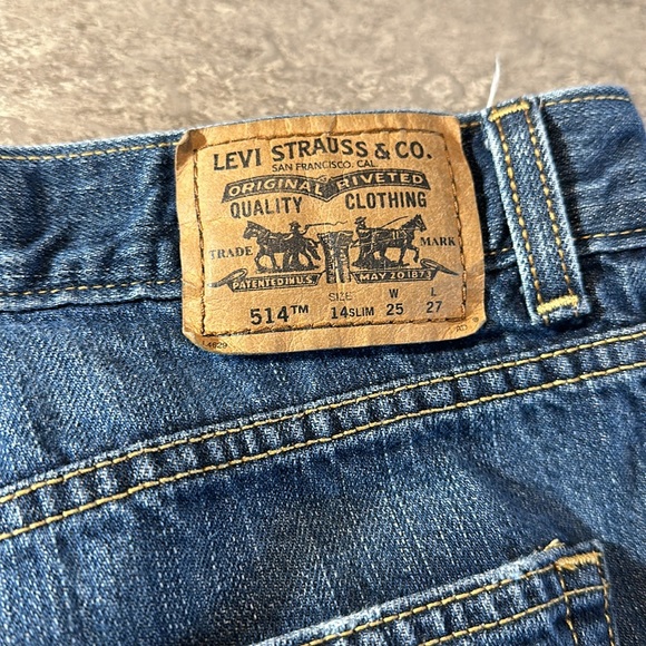 Levis 514 Slim Straight Jeans - Picture 6 of 8